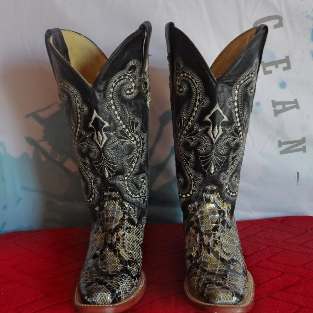 Ferrini Python Print Boots - image 3